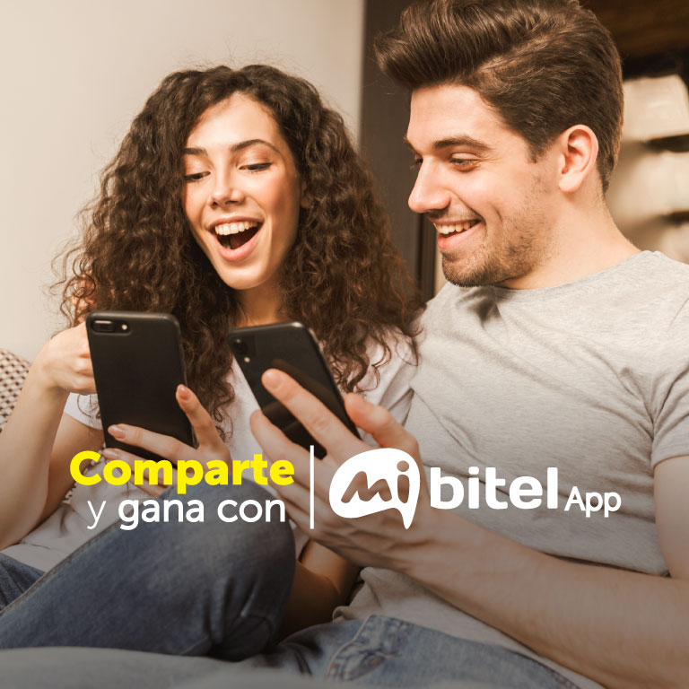 Comparte y gana con el App MiBitel
