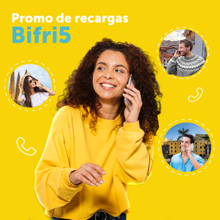 Promoción de recargas Bifri5