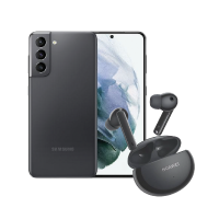 Samsung Galaxy S21- audífonos Huawei Freebuds 4i
