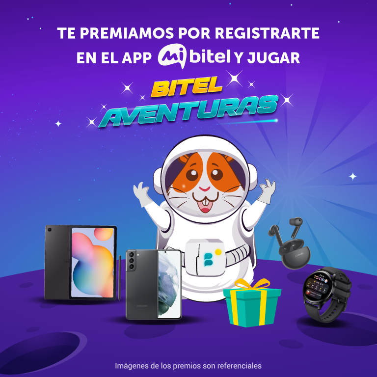 Sorteos App MiBitel y Bitel  Aventuras